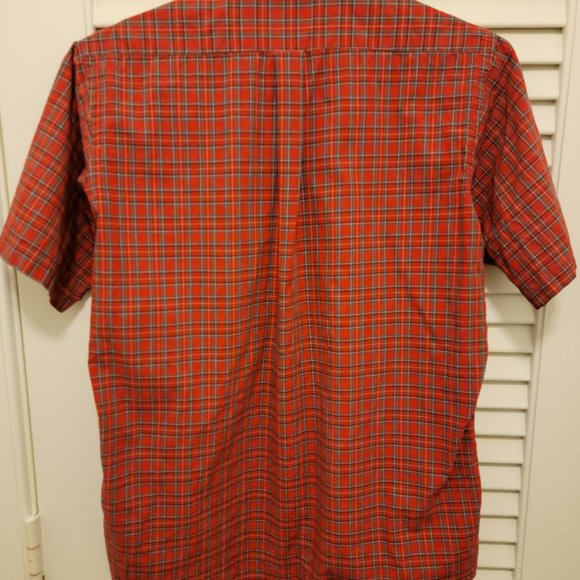 L.L. Bean Vintage Men's Plaid Shirt, Single Needle Stitching M 15-15.5 - Picture 5 of 6